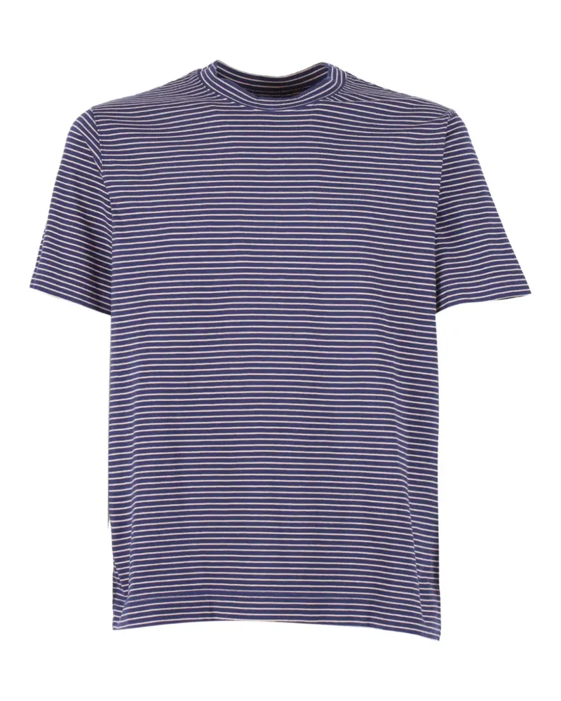 CIRCOLO 1901 T-Shirt mit Querstreifen - Blau Blau