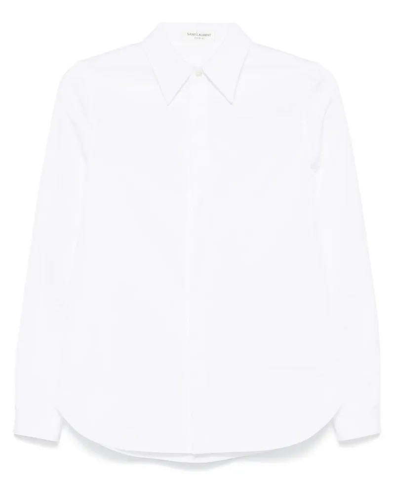 Saint Laurent Klassisches Hemd - Weiß Weiß