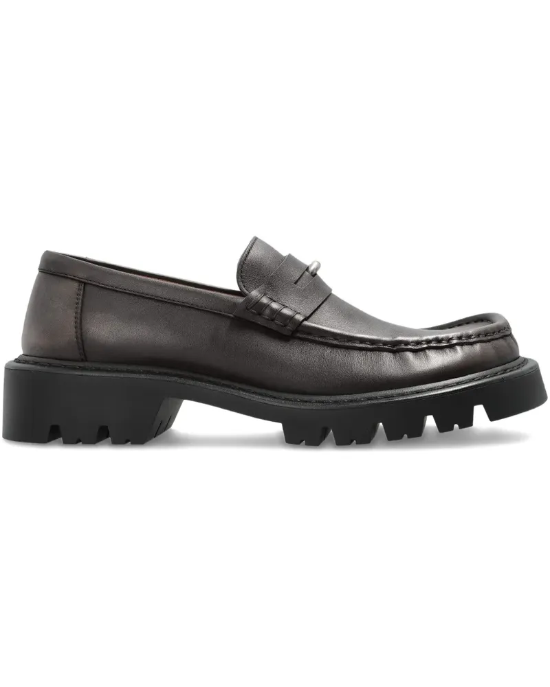 Loewe Loafer mit Profilsohle 50mm - Braun Braun