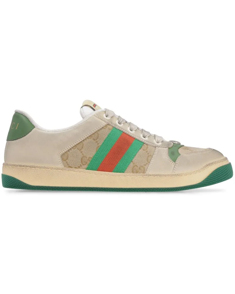 Gucci Sneakers mit Monogramm - Nude Nude