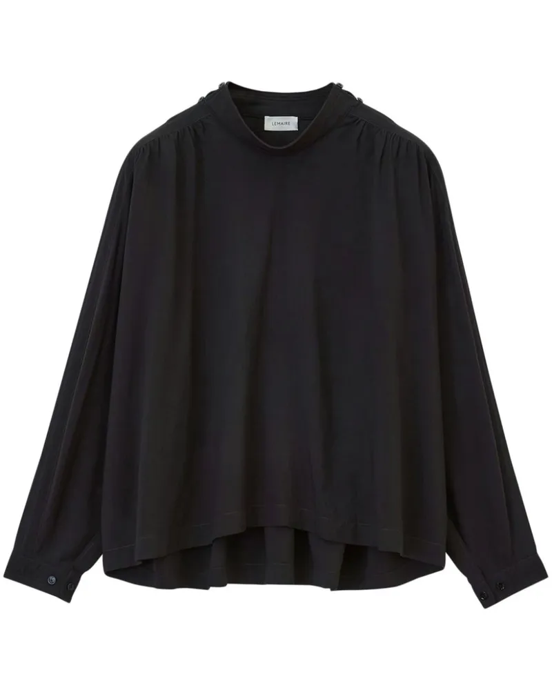 Christophe Lemaire Housse Langarmshirt - Braun Braun