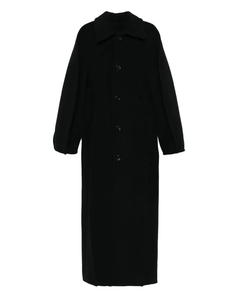 Séfr Saoirse Mantel mit Knopfverschluss - Schwarz Schwarz