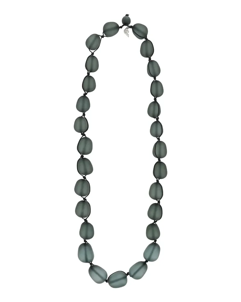 Emporio Armani beaded necklace - Blau Blau