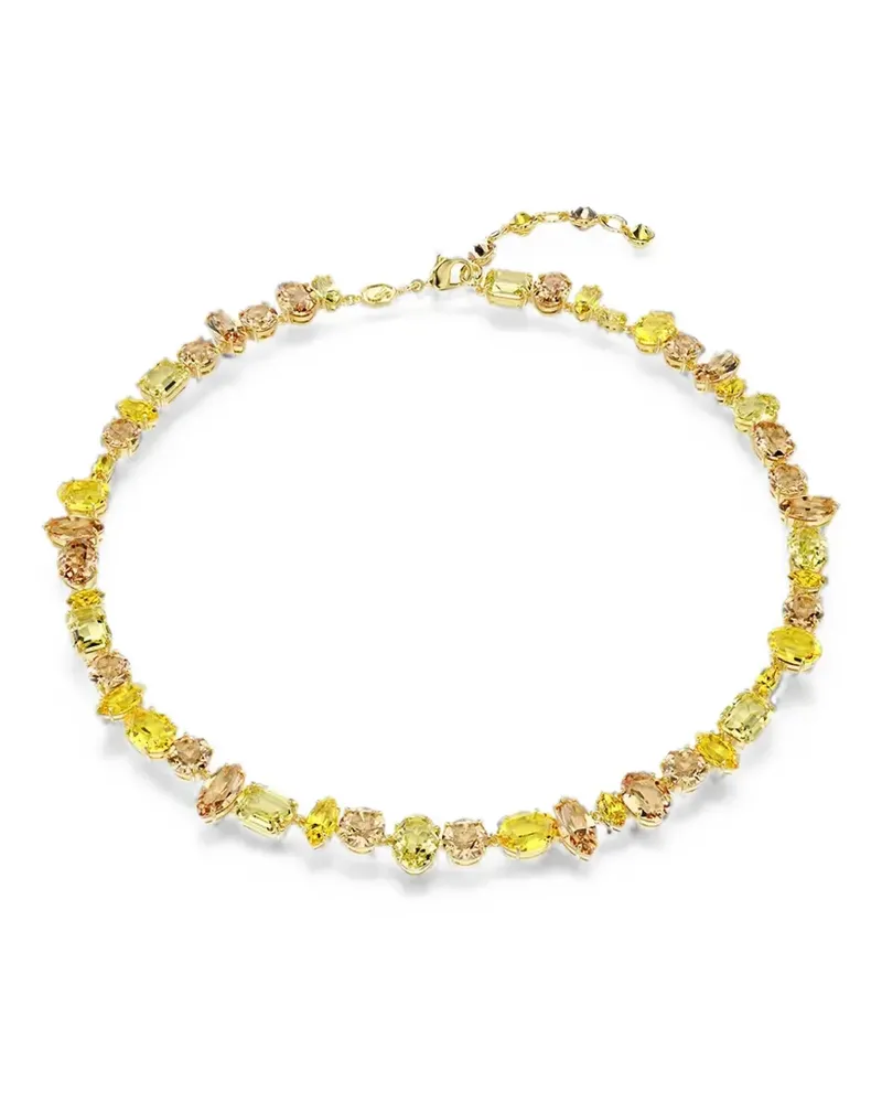 Swarovski Halskette mit Kristallen - Gold Gold