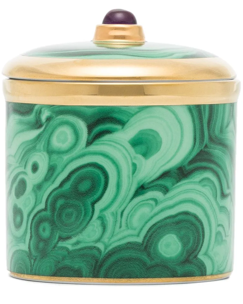 L’OBJET Malachite Kerze - Grün Grün