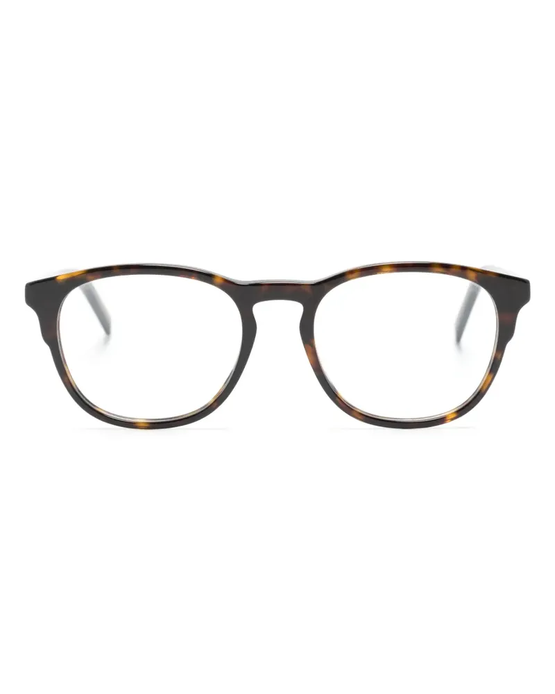 Givenchy Runde Brille in Schildpattoptik - Braun Braun