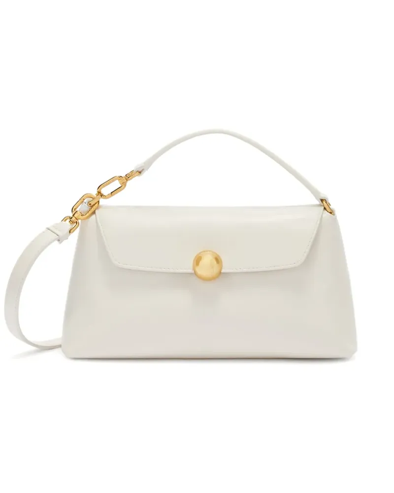 Furla Sfera Mini-Tasche mit Trapezform - Weiß Weiß