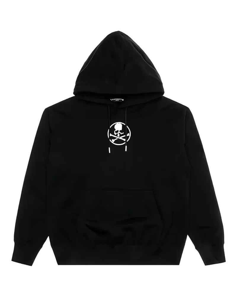 Mastermind World Hoodie mit Totenkopf-Print - Schwarz Schwarz
