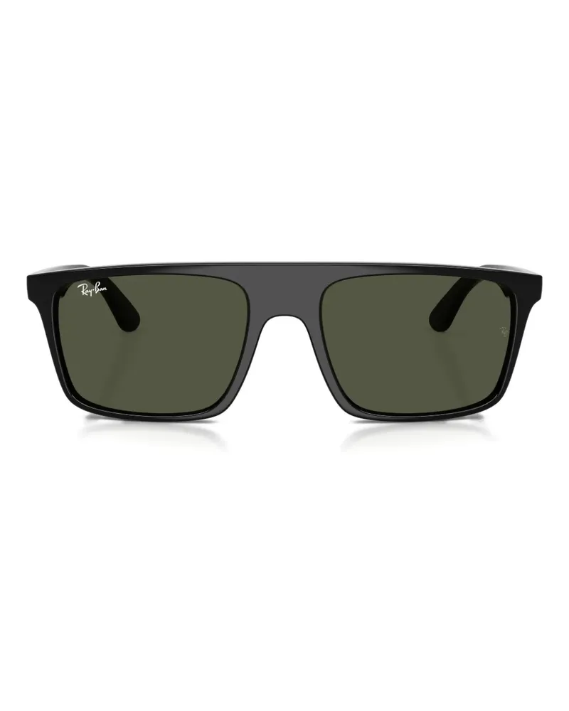 Ray Ban Drifter Sonnenbrille mit eckigem Gestell - Schwarz Schwarz