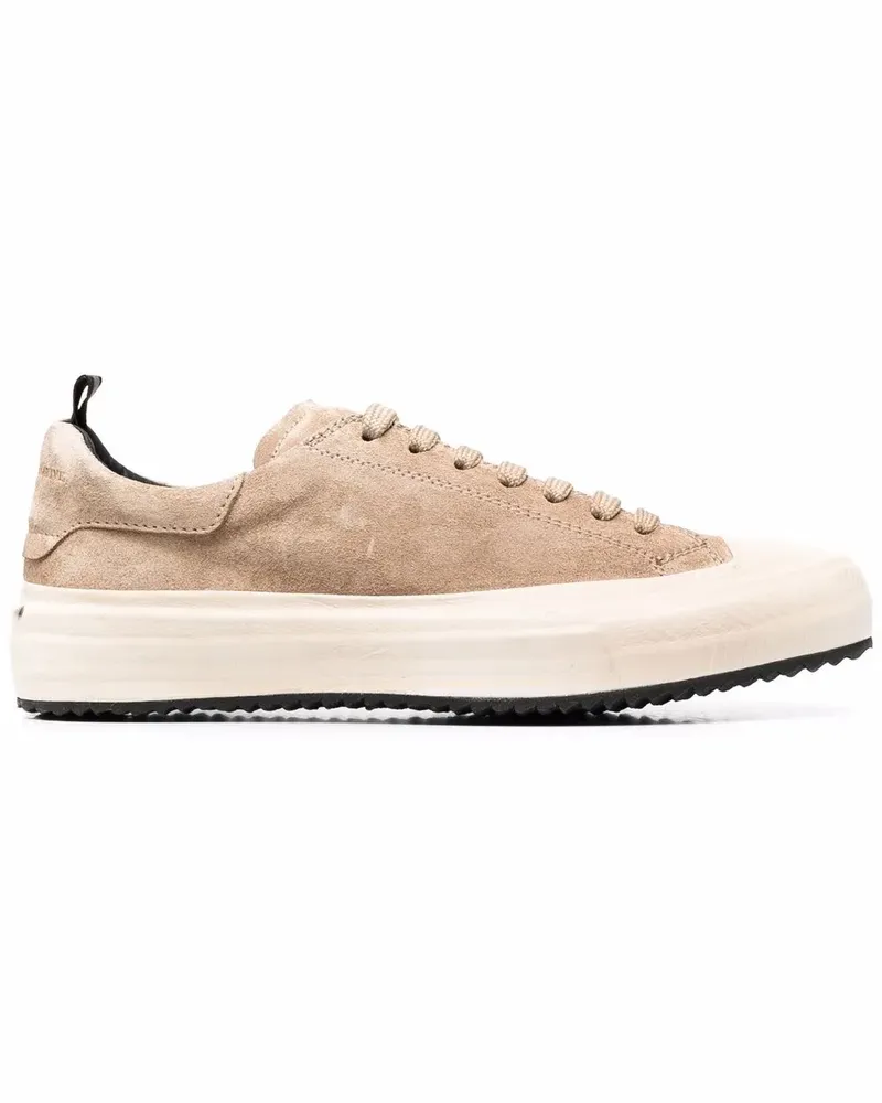Officine Creative Italia Mes Sneakers aus Wildleder - Nude Nude