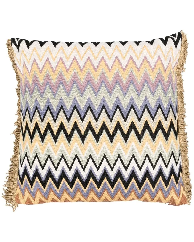 Missoni Home Margot Kissen mit Zickzackmuster - Grün Grün