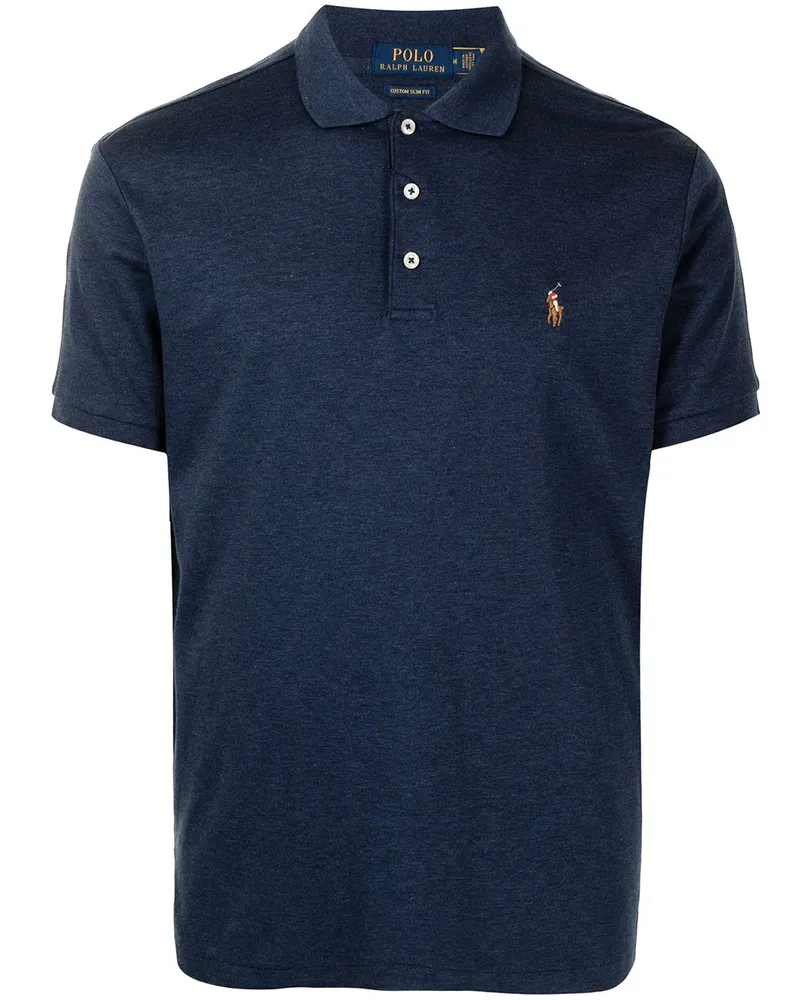 Ralph Lauren Poloshirt mit Logo - Blau Blau