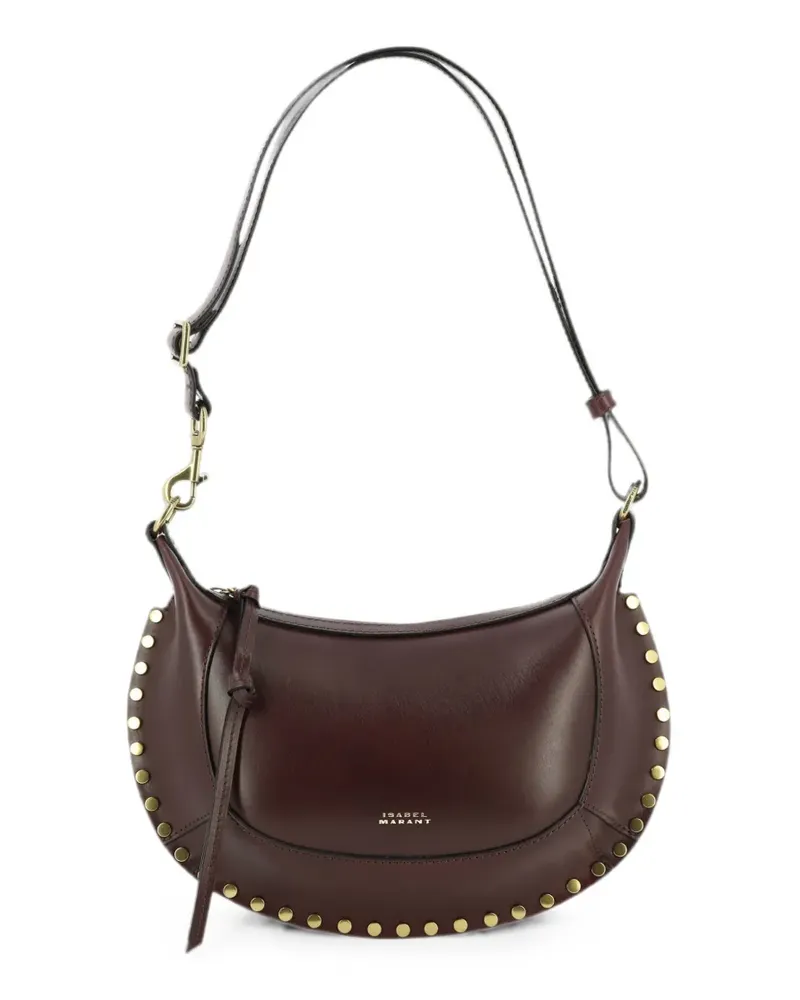 Isabel Marant studded leather shoulder bag - Braun Braun