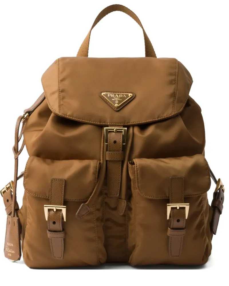 Prada Kleiner Re-Edition 1978 Rucksack - Braun Braun