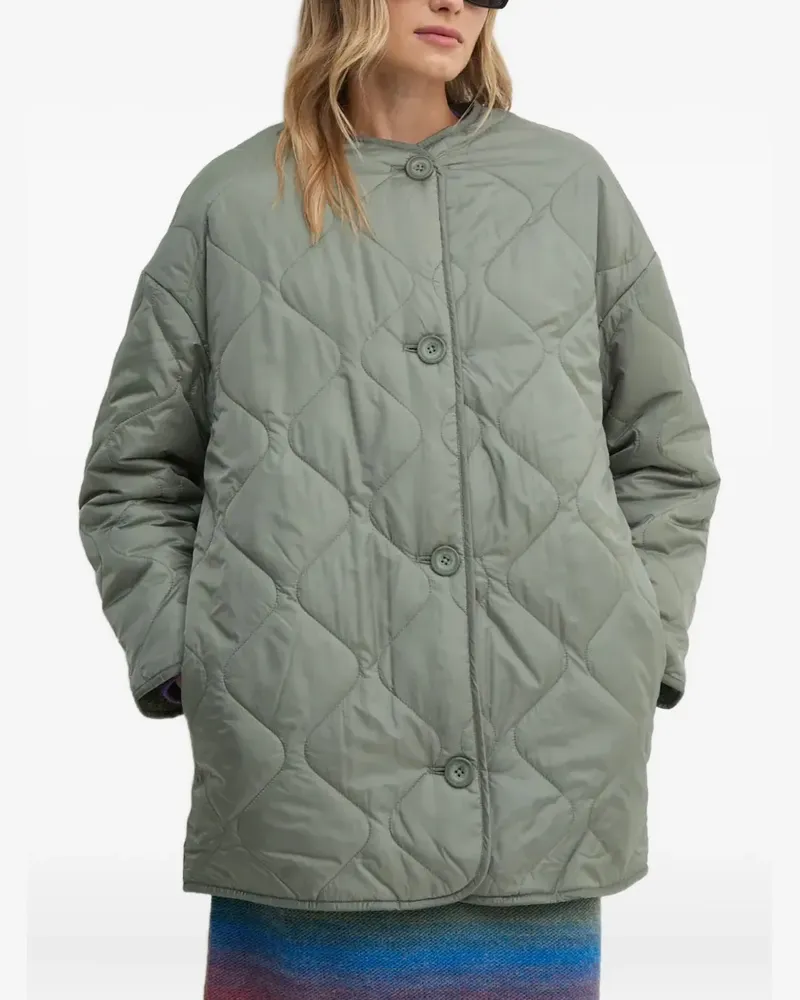 Benetton quilted jacket - Grün Grün