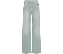 Halbhohe J7E Straight-Leg-Jeans
