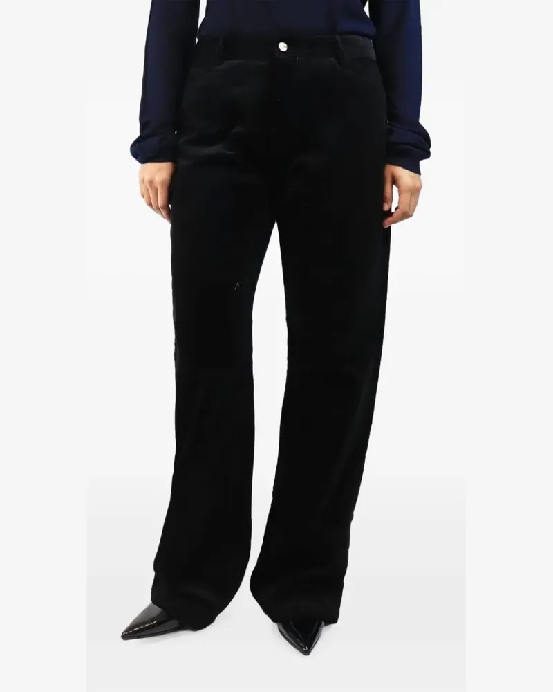 Twenty8Twelve Chia corduroy trousers - Schwarz Schwarz