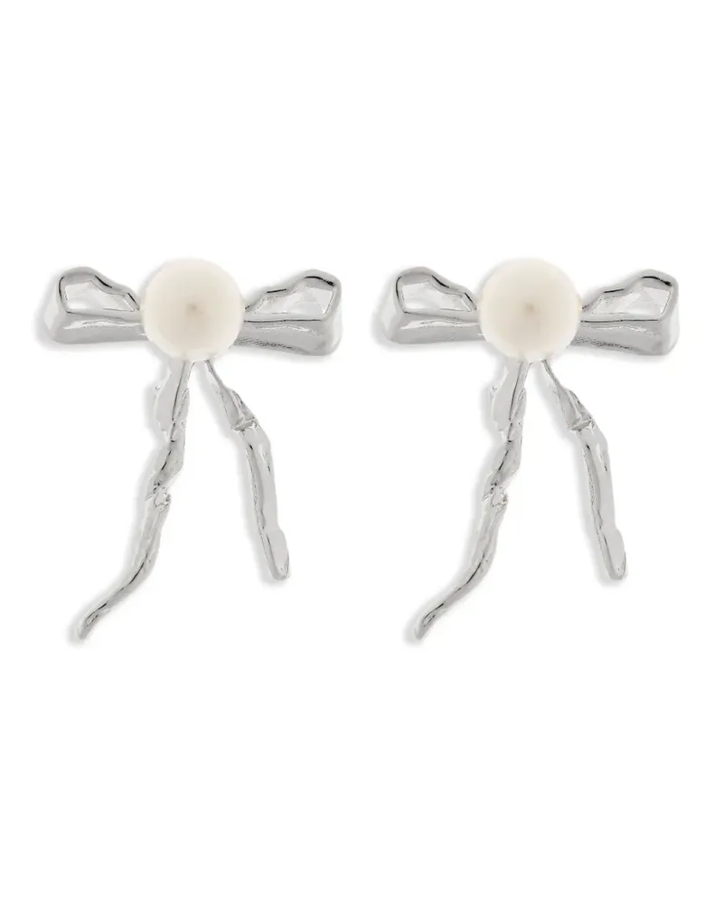 Marni Ohrringe mit Schleife - Silber Silber