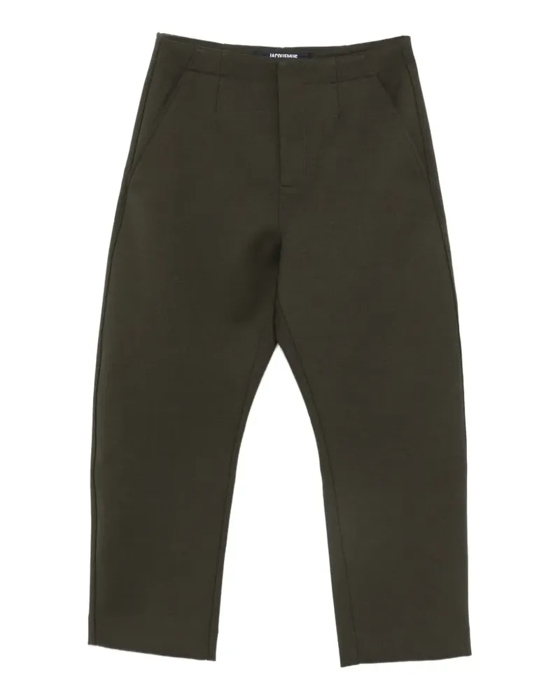 Jacquemus side-pockets trousers - Grün Grün