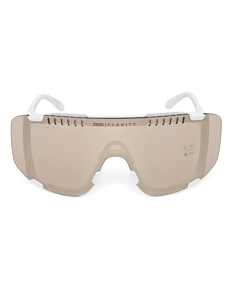 POC cutout-detail sunglasses - Weiß Weiß