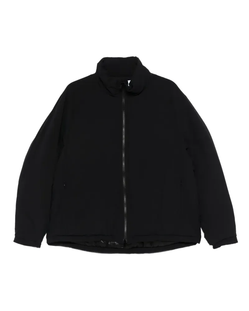 ATTACHMENT 2-Way Stretch Cloth Ecwax jacket - Schwarz Schwarz