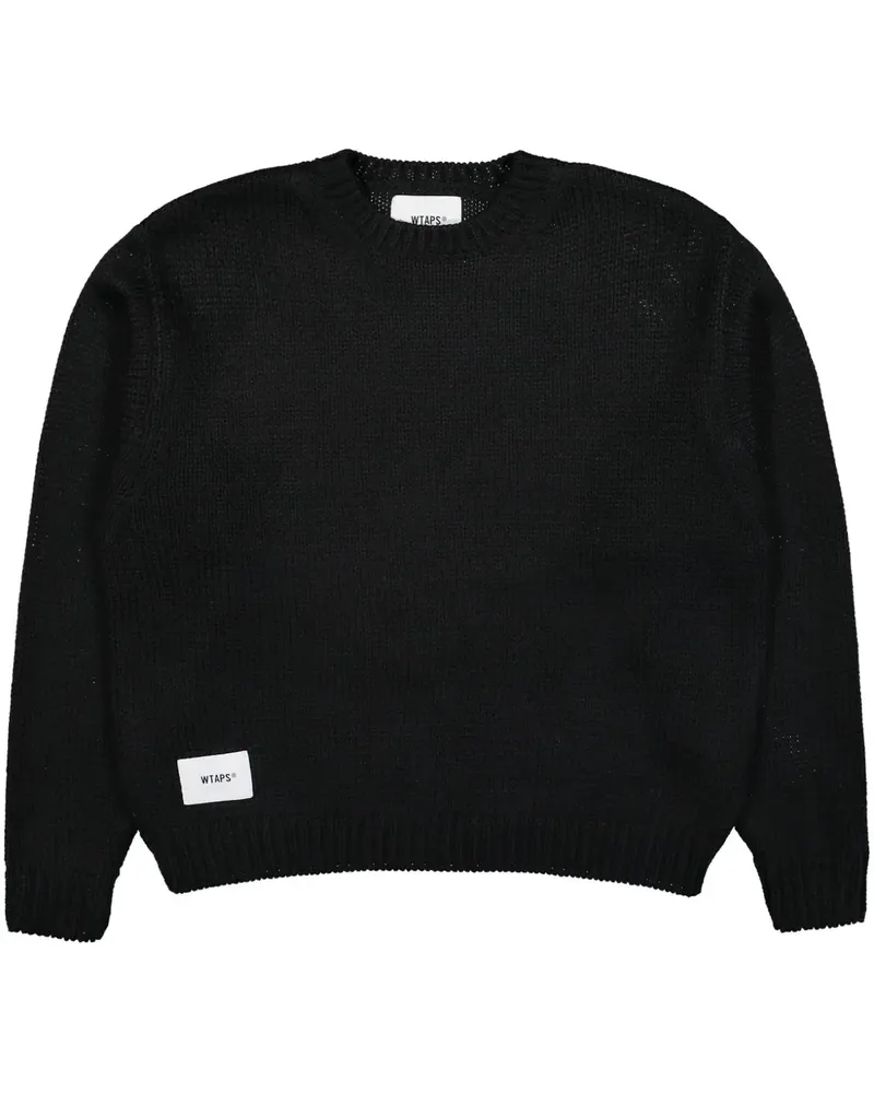 WTAPS Pullover mit Rundhalsausschnitt - Schwarz Schwarz