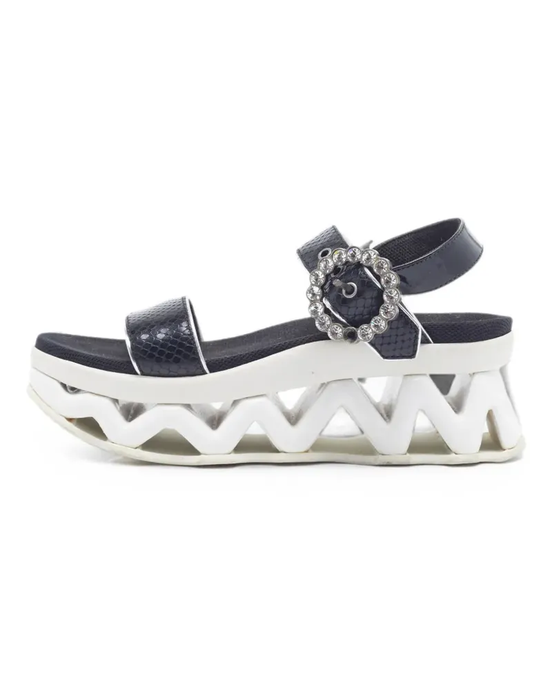 Marc Jacobs Sandalen mit Kristallen - Schwarz Schwarz
