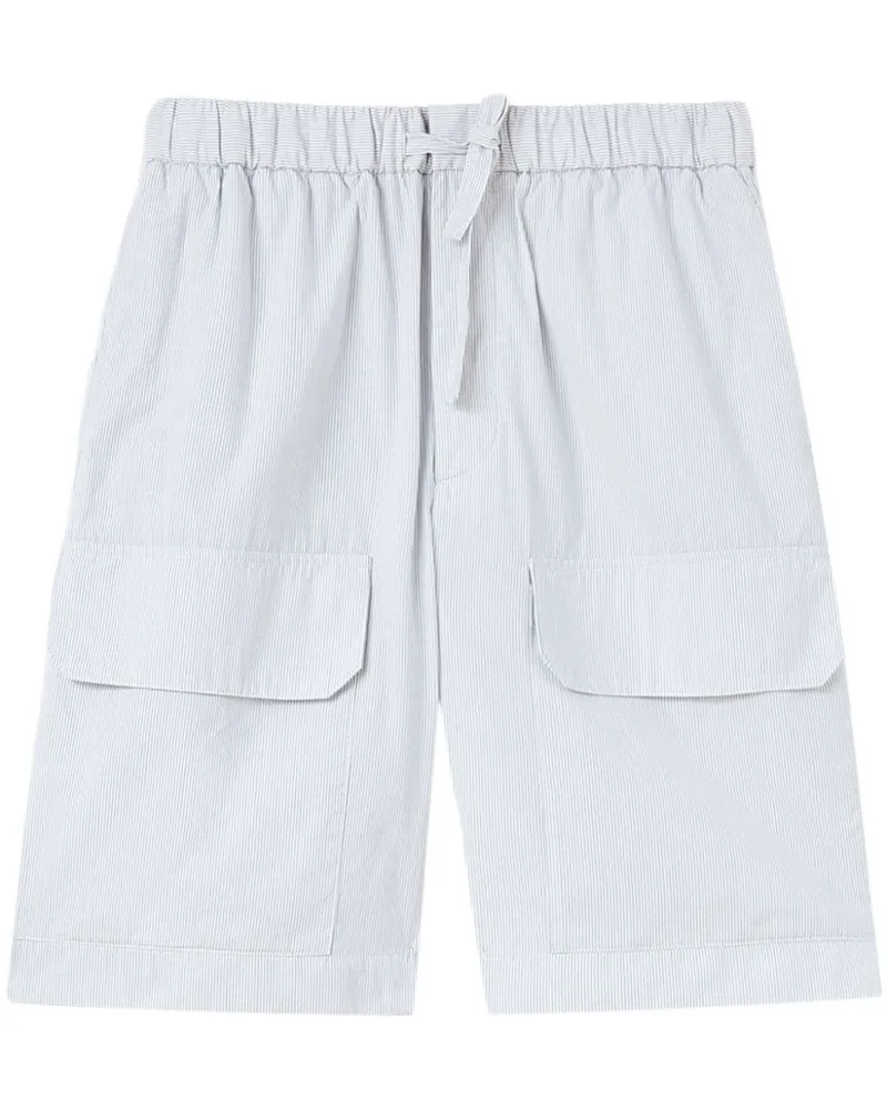 Jil Sander Knielange Bermudas - Weiß Weiß