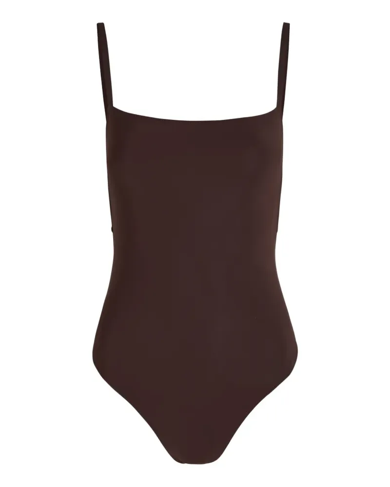 LIDO Tre square-neck swimsuit - Braun Braun