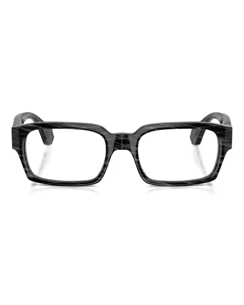 Alain Mikli A03552 rectangle-frame glasses - Schwarz Schwarz
