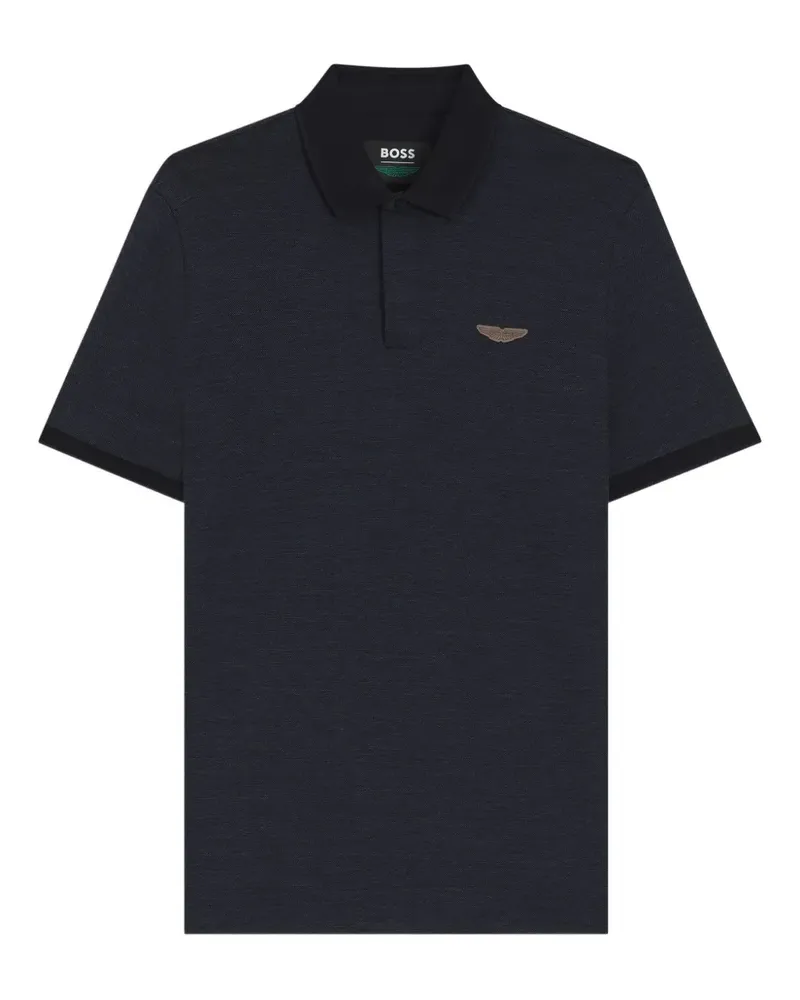 HUGO BOSS Poloshirt mit Logo - Blau Blau
