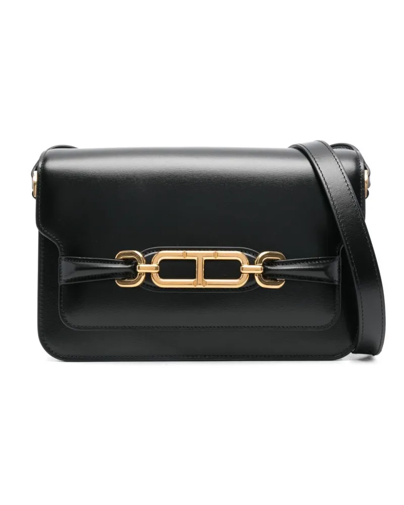 Tom Ford Mittelgroße Whitney Schultertasche - Schwarz Schwarz