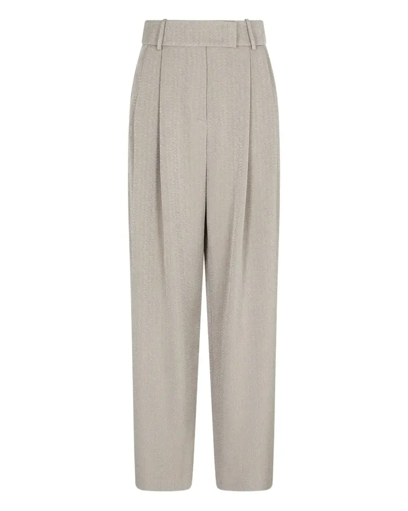 Giorgio Armani Hose mit Bundfalten - Nude Nude