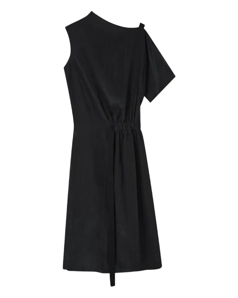 Lee Mathews Kiki asymmetric dress - Schwarz Schwarz