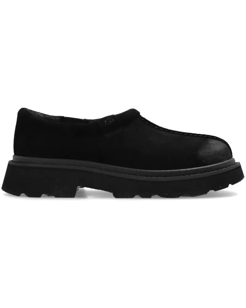 UGG Tasman Lug Slipper - Schwarz Schwarz