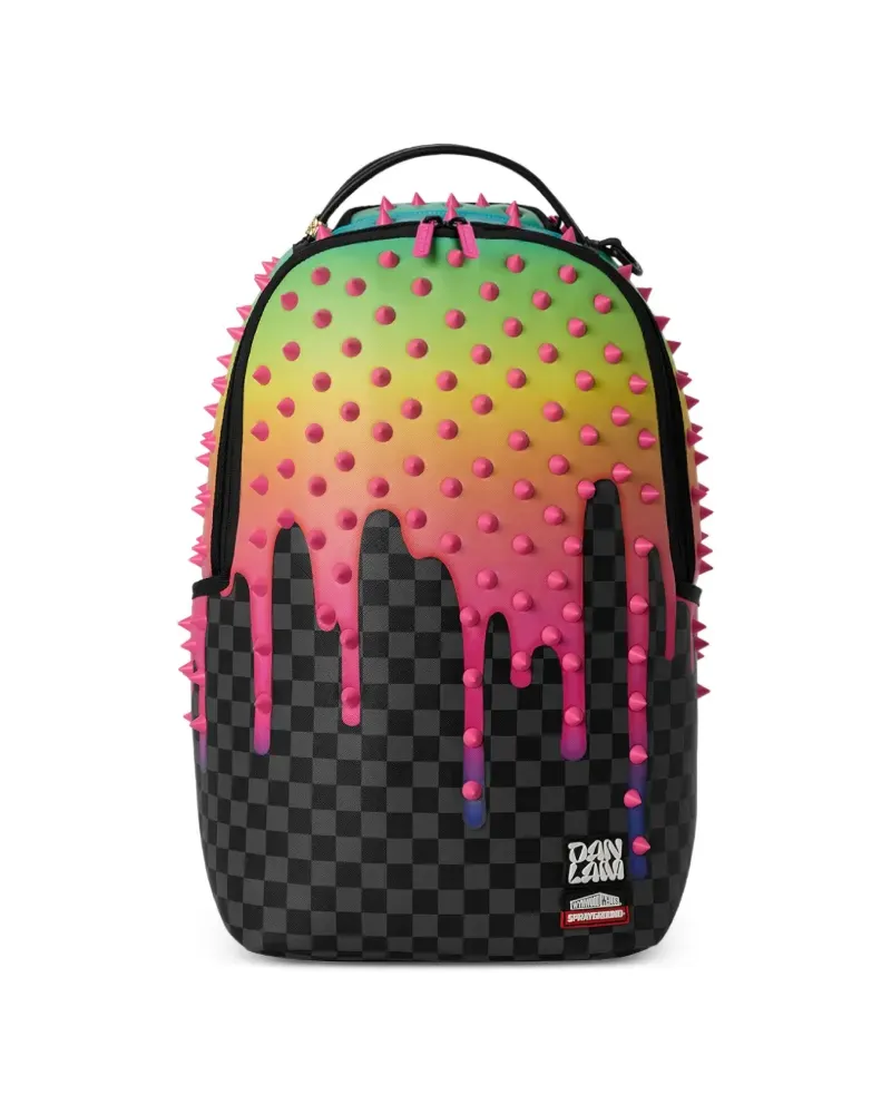 Sprayground x Wynwood Walls Dan Lam Drips Rucksack - Schwarz Schwarz