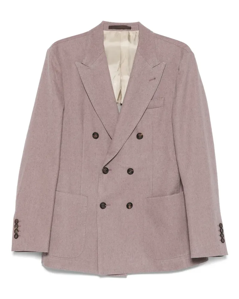 Eleventy Doppelreihiger Blazer - Rosa Rosa