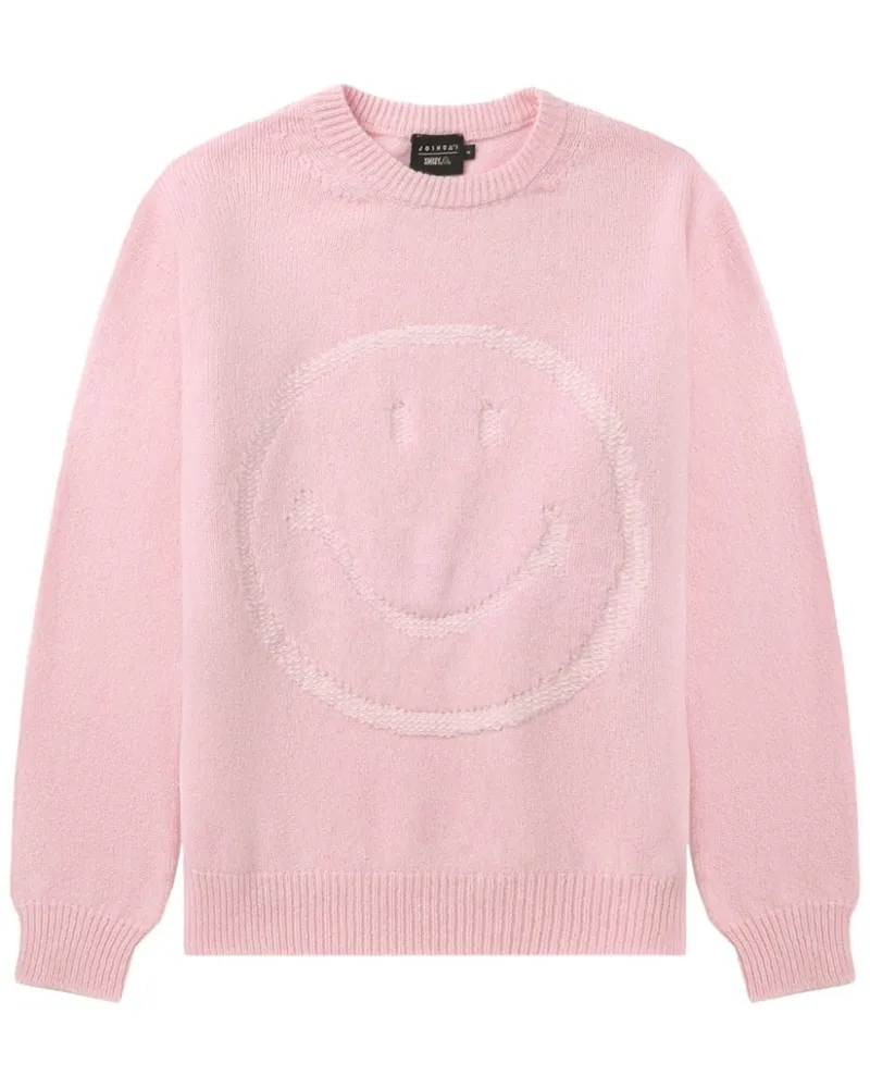 Joshua Sanders Smiley Pullover Rosa