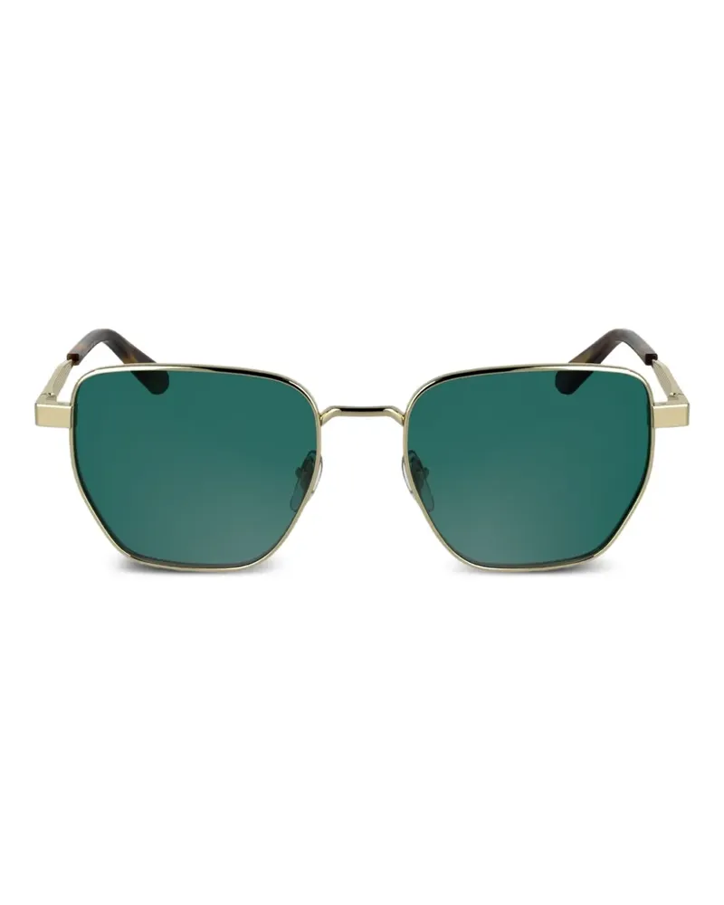 Calvin Klein Sonnenbrille mit eckigem Gestell - Gold Gold