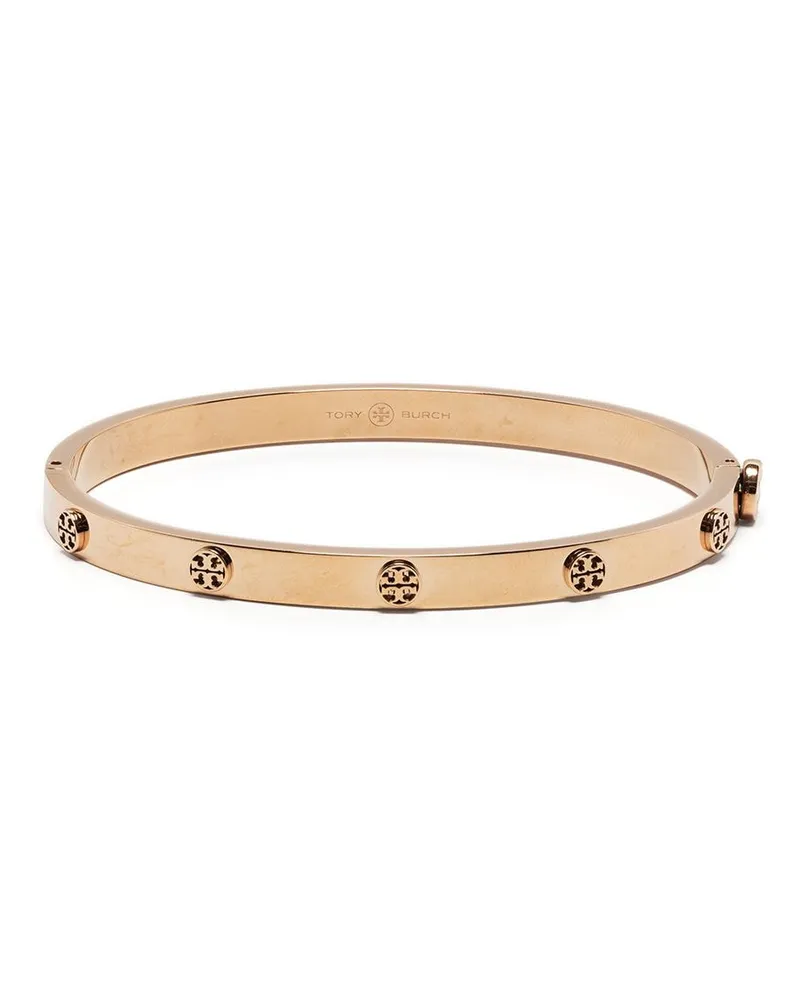 Tory Burch Miller Stud Armreif mit Scharnier - Gold Gold