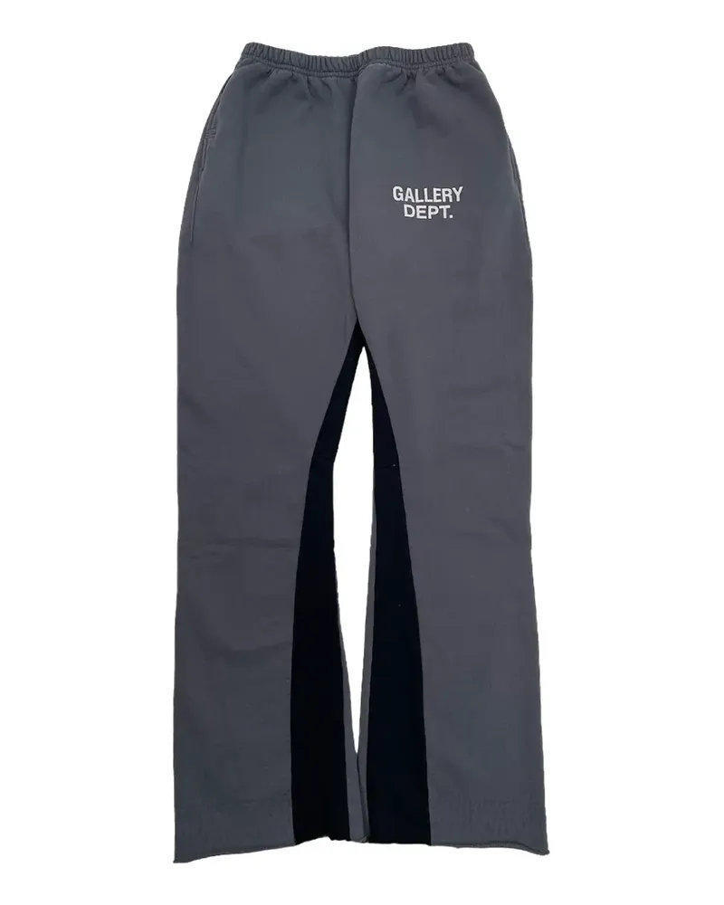 GALLERY DEPT. Ausgestellte Jogginghose mit Logo - Grau Grau