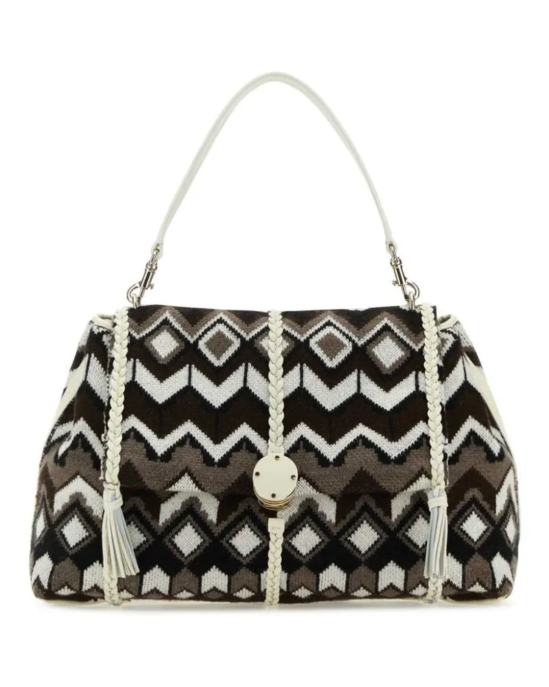 Chloé Penelope Schultertasche - Braun Braun
