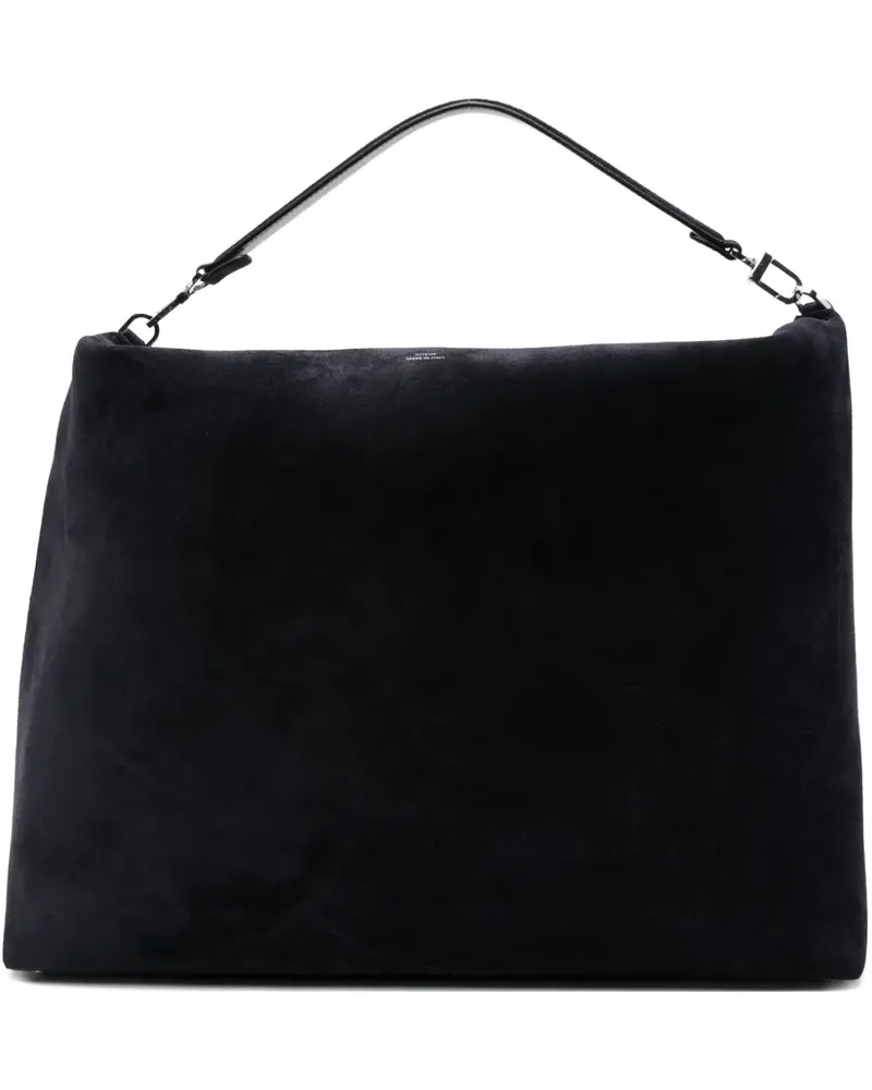 Totême Schultertasche aus Wildleder - Blau Blau