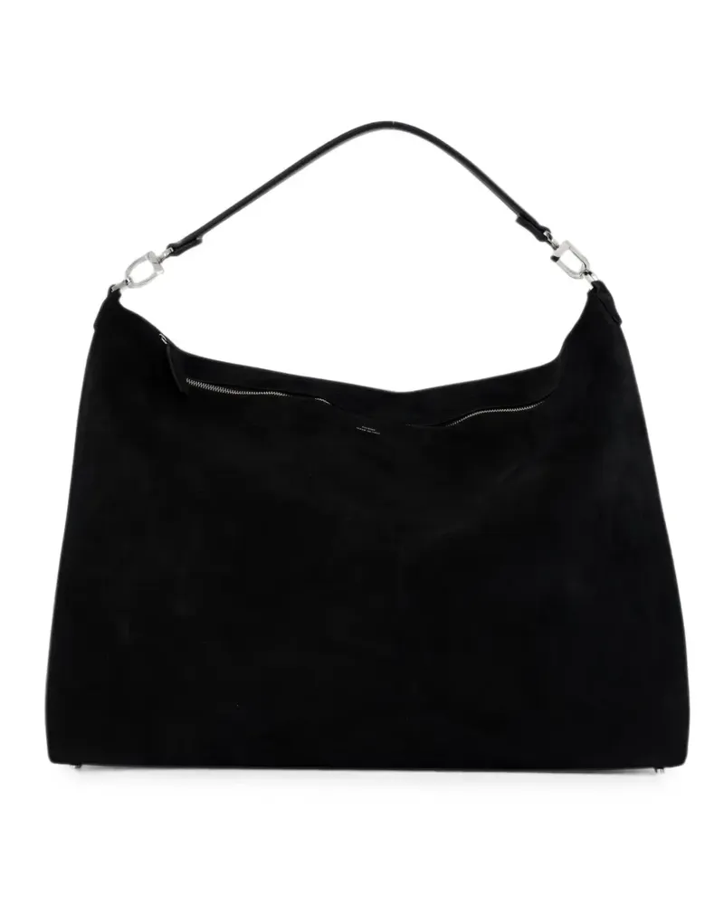 Totême Schultertasche aus Wildleder - Blau Blau
