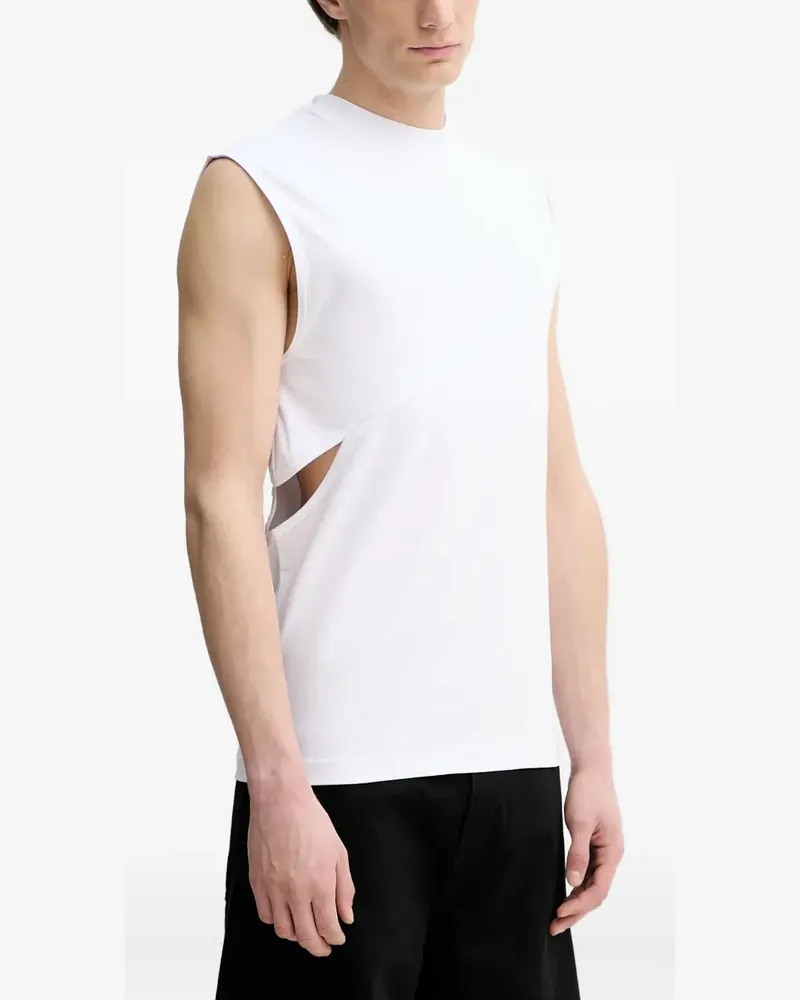 Heliot Emil Top mit Cut-Outs - Weiß Weiß