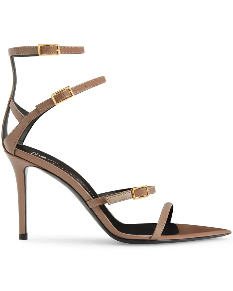 Giuseppe Zanotti Intriigo Abley Sandalen 105mm - Braun Braun