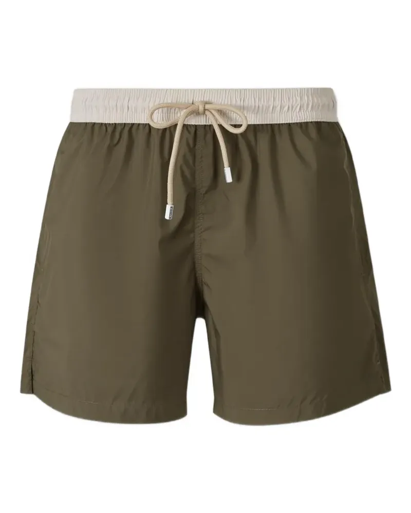 Fedeli Tahiti Airstop drawstring-waistband swim shorts - Grün Grün