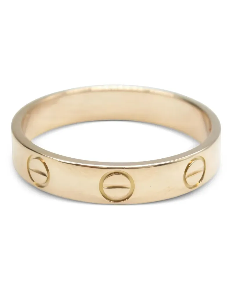 Cartier 18kt vergoldeter Love Ring Gold