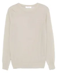 Liska Klassischer Kaschmirpullover Nude