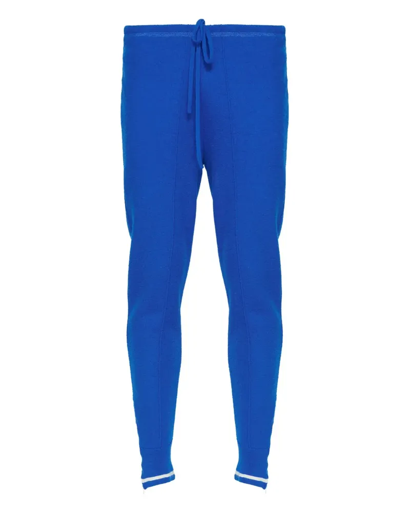 Maison Margiela Jogginghose aus Wolle - Blau Blau